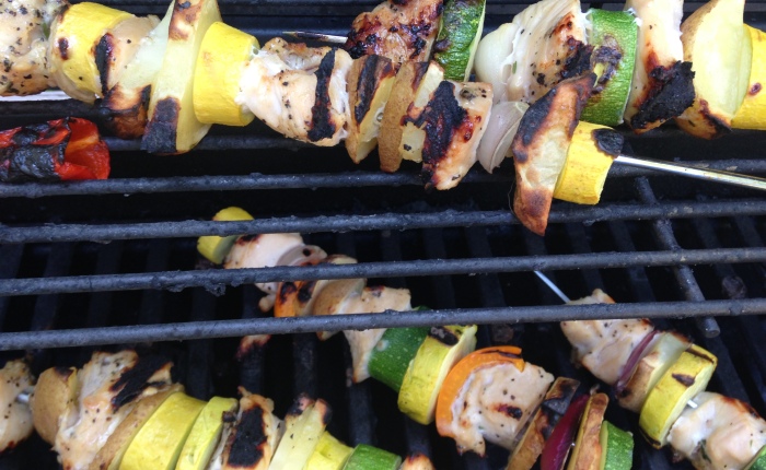 Chicken Kabobs for Father’s Day – Pass the Meat!